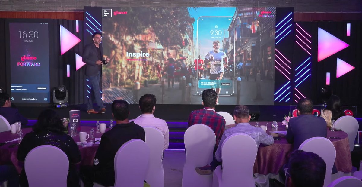 InMobi's tweet photo. "Simple is a very complex thing to achieve." - Piyush Shah, Co-Founder, InMobi Group and President & COO, Glance, talks about the power of a glance and the new wave of content that's simple, fresh, premium, and serendipitous. Only at #GlanceForward. Tune in: https://t.co/JCZw8fn7eE
#ContentMarketing #content #HappeningNow 🤩
