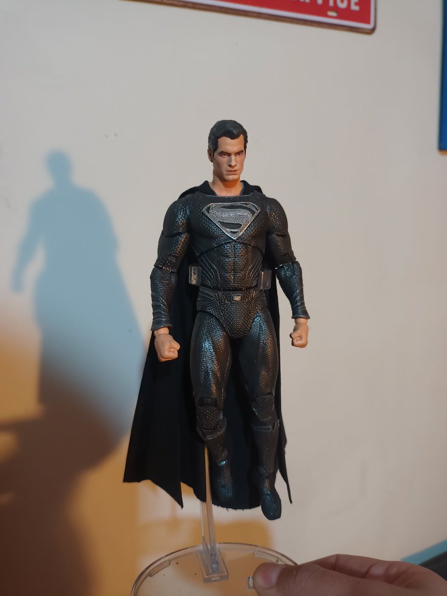 ElasToro7's tweet image. My new  Custom repaint and mod Superman Zack Snyder JL Mcfarlane

#RestoreTheSnyderVerse