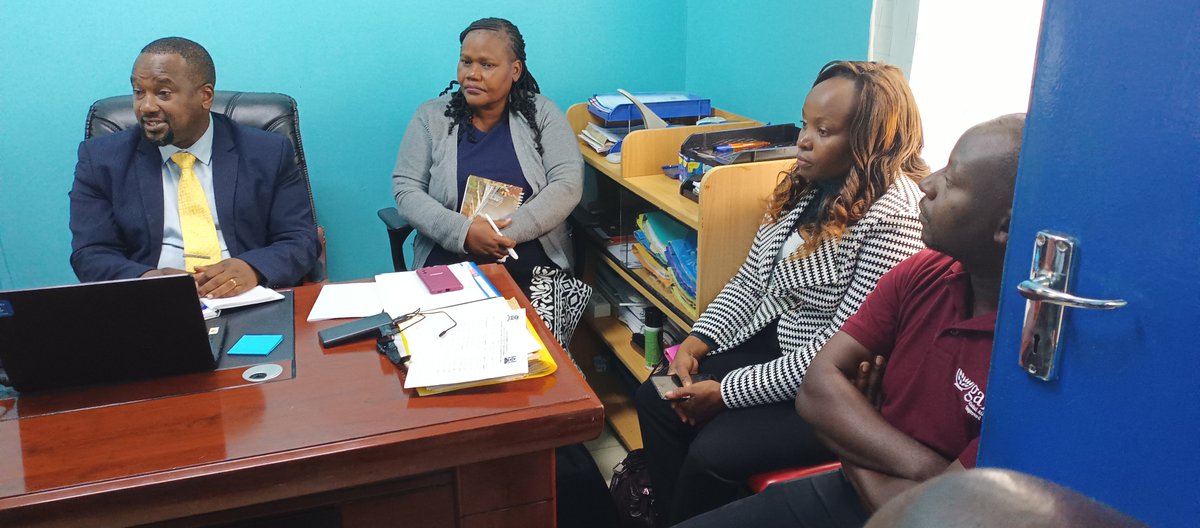 GAINAlliance_KE's tweet photo. This week, Our Country Director @RuthOkowa  paid a courtesy call to @Machakos_Gov County Directors of Agriculture, Fisheries, and Livestock to explore possible areas of collaboration to improve #food and #nutrition security in Machakos County  #FoodSecurity #HealthierDiets4All https://t.co/iBbu5WUvcu
