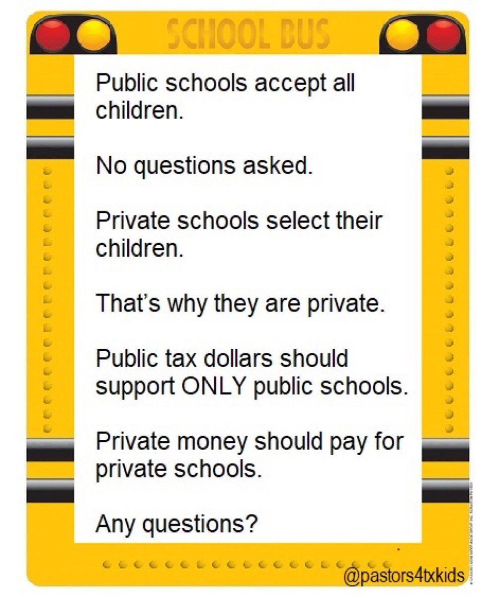 Gov <a href="/GregAbbott_TX/">Greg Abbott</a> has less support for vouchers now than in regular session.

That’s why he’s pushing them so hard— and why he hasn’t called a special session.

The more he sells, the less Texans buy.

He. Doesn’t. Have. The. Votes. 

Keep working, y’all!!!

#txed #txlege