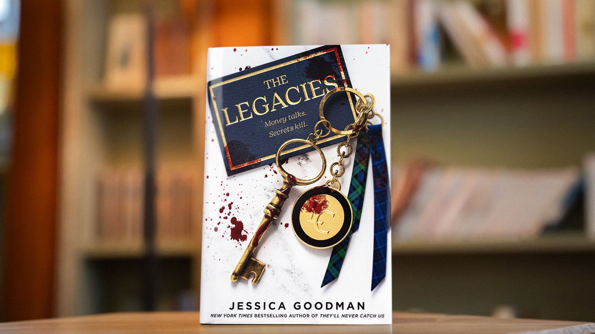 Happy #BookBirthday @jessgood! The Legacies is on shelves today!