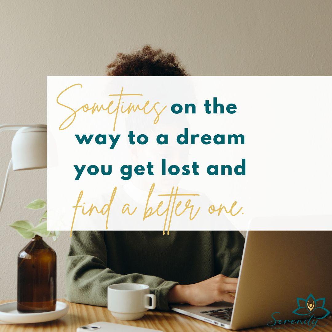 That detour might lead you to an outcome that you never have imagined! Embrace the unexpected, stay open to new possibilities, and let your path guide you towards a brighter future. Share your experiences of finding accidental success. #LostAndFoundDreams #UnexpectedPaths #New...