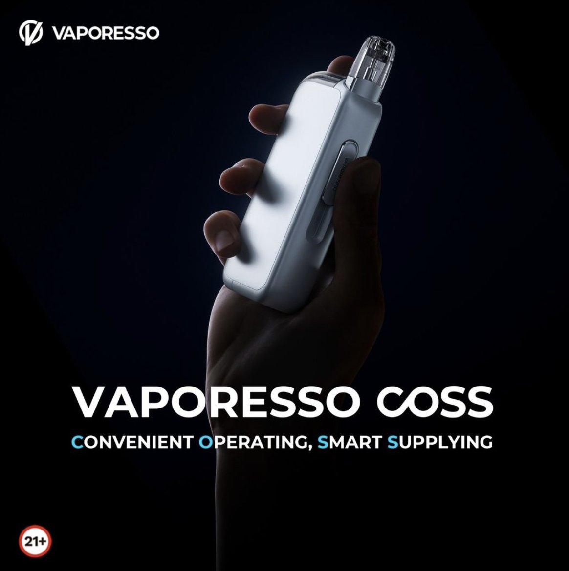 Vaporesso Coss rappresenta la nuovissima pod mod svelata al Vapitaly 2023, dotata di una funzione di ricarica liquido automatica e un powerbank.

bit.ly/3Dn1tJO