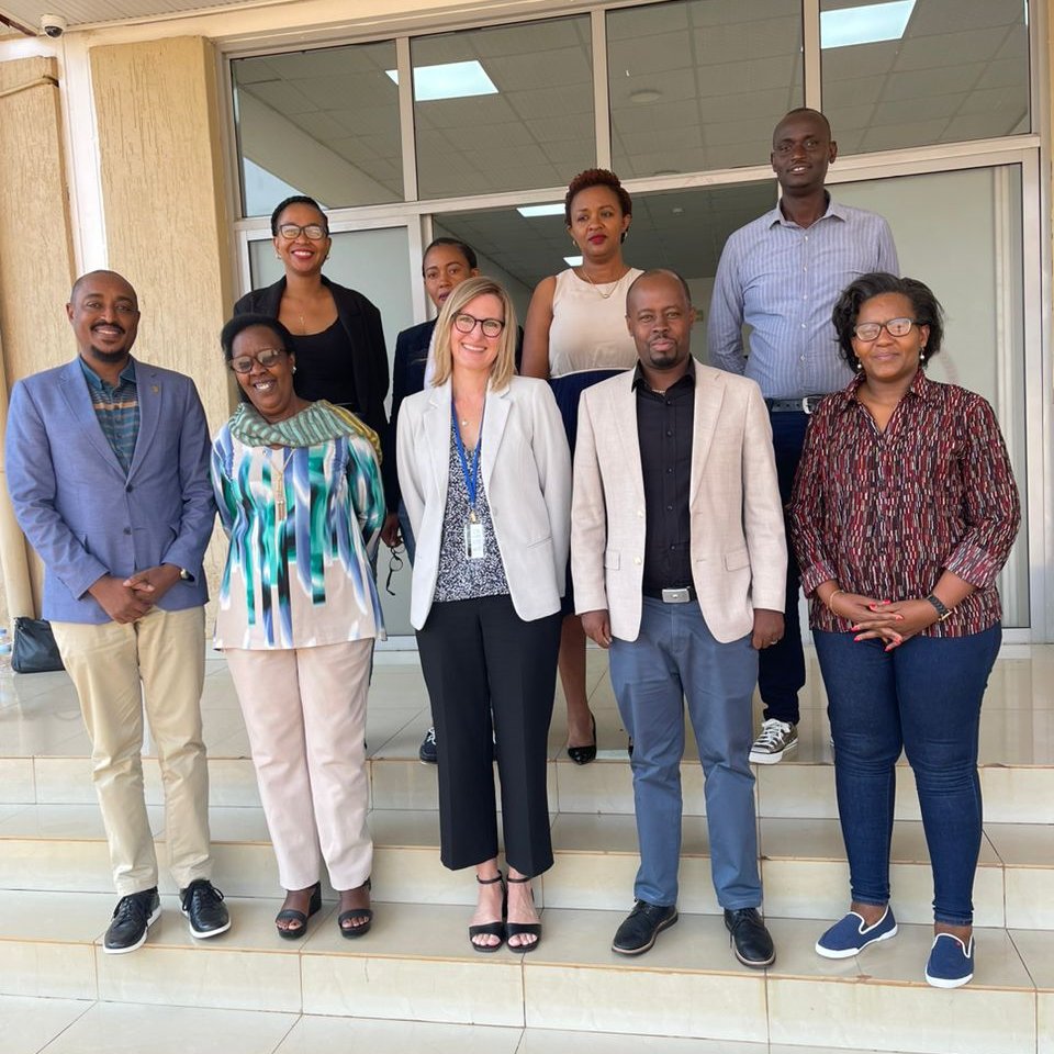 Earlier today #CateOwren, Senior Advisor on Gender Equality at @UNDP accompanied by colleagues at @UNDP_Rwanda met with Director General of @rwandastandards @MurenziRaymond and Chief Gender Monitor @RoseRwabuhihi.