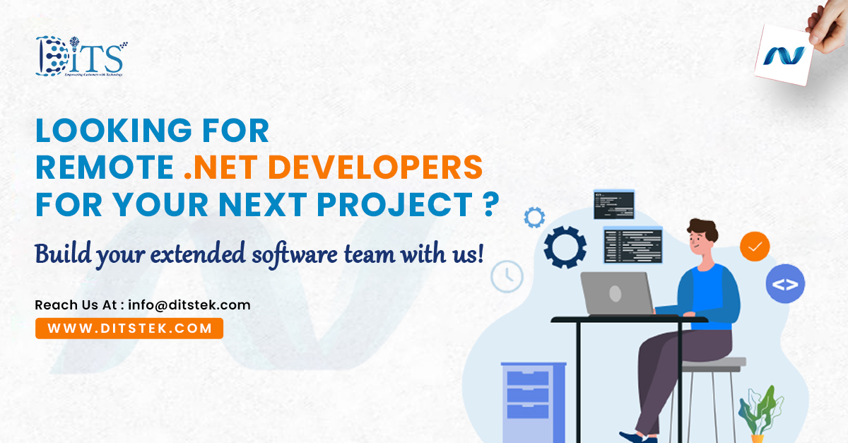 To create #webApplications that are scalable, & high-performing, the expertise of skilled #DotNETdevelopers is essential. 
#Dits offers a team of proficient #NETDevelopers who can help you build #webApplications that align perfectly with your business objectives
info@ditstek.com