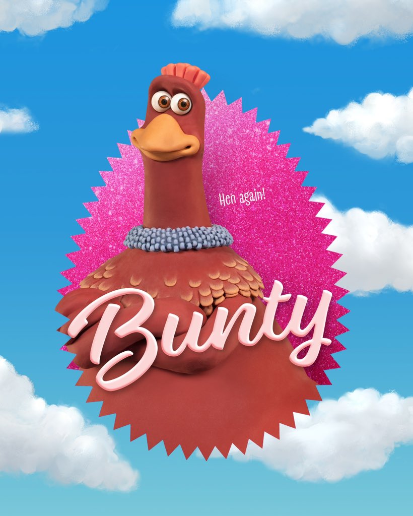 DiscussingFilm's tweet photo. ‘BARBIE’ inspired posters for ‘CHICKEN RUN: DAWN OF THE NUGGET’. https://t.co/PDh5KWoYeC