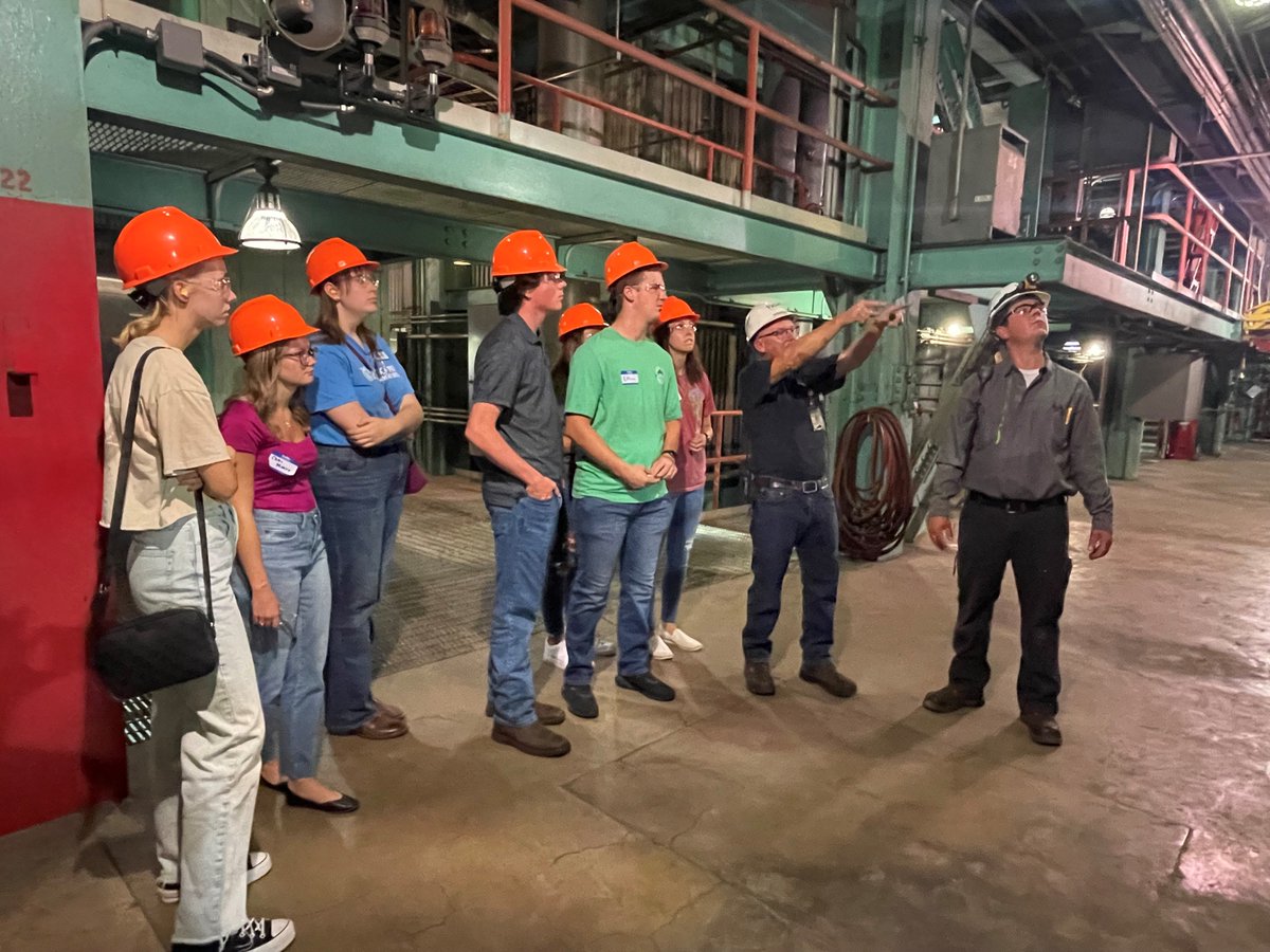 skrecc's tweet photo. What an electrifying day our Senior Scholarship recipients had touring Cooper Power Plant! Special thanks to those who made the tour a success. We appreciate your willingness to share about the plant and its importance to keeping our communities shining bright. #WeAreSKRECC https://t.co/WsURnsThyM