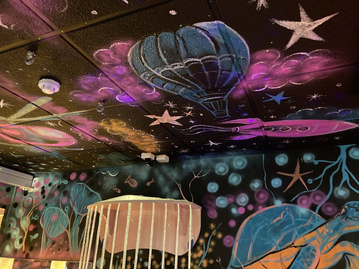 ClareMcStay4's tweet photo. A joyous end to the working week - Friends of Ravara hosted a coffee morning today to showcase the beautiful artwork completed by CoDo and the local Community - Thank you it is amazing ! #setrust https://t.co/amSG7YMxqI