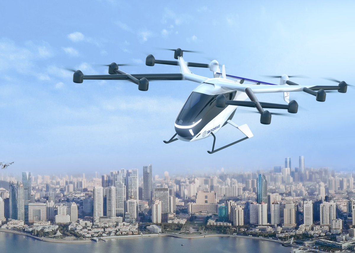 eVTOLmag's tweet photo. SkyDrive receives pre-order of up to 100 eVTOL aircraft from CT UAV JSC in Vietnam
With this agreement, the total pre-order count for SkyDrive’s eVTOL in Vietnam has reached 200 units.
Read more here:
https://t.co/8JeExBCGcr
#evtolaircraft #verticalflight #evtol https://t.co/CrK6QYcrRL