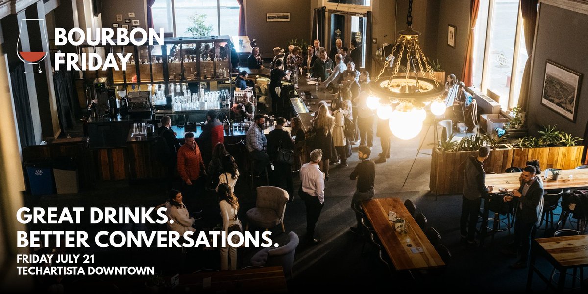 bourbonfridays's tweet image. Get to know the St. Louis startup scene over a glass of bourbon at #BourbonFriday. Join us tonight at Techartista Downtown for good company and great conversations.
meetup.com/bourbonfridays…
#STLentrepreneur #STLstartups #NetworkingSTL
