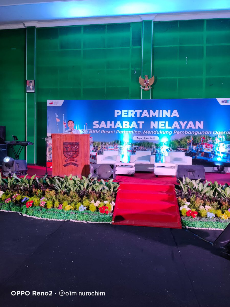 Pertamina Sahabat Nelayan, penyaluran BBM solar melalui koperasi nelayan KUD Karya Mina di Kota Tegal mendorong peningkatan kesejahteraan nelayan dan anggota koperasi <a href="/dkpjateng/">DKP Prov Jateng</a> <a href="/PemkotTegal/">Prokompim Setda Kota Tegal</a> <a href="/saktitrenggono/">Sakti Wahyu Trenggono</a> <a href="/ganjarpranowo/">Ganjar Pranowo</a> <a href="/depkop/">Kementerian Koperasi</a> <a href="/djpt_kkp/">Direktorat Jenderal Perikanan Tangkap</a>