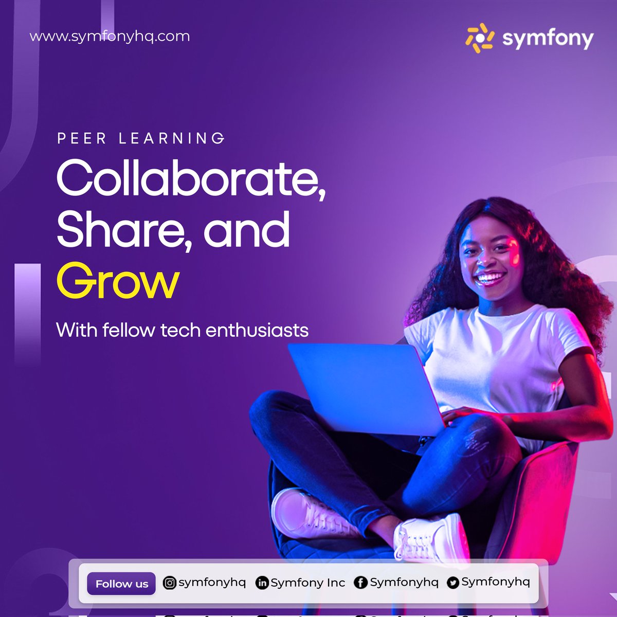 symfonyhq's tweet image. Looking to level up your tech skills? 🚀 Join our Symfony cohort and experience the power of peer learning! 

🤝 Collaborate, share insights, and watch your understanding and skills grow! 🌱💪 #PeerLearning #NoCodeTech #Collaboration