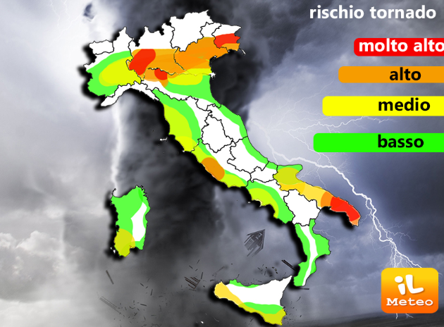IlSanta64's tweet photo. #Tornado,  con questo tweet non voglio sostenere nulla di nulla, ma fatemi la grazia di non scrivere cazzate. pubblicate il video del tornado a milano come fosse un evento magico invece a milano in lombardia in pianura ne visti un bel pò in questi anni. almeno sapete dov'è milano?...e proprio dentro quella chiazzetta rossa!!! cazzo ma almeno documentatevi prima

https://t.co/uzehfTaH3X