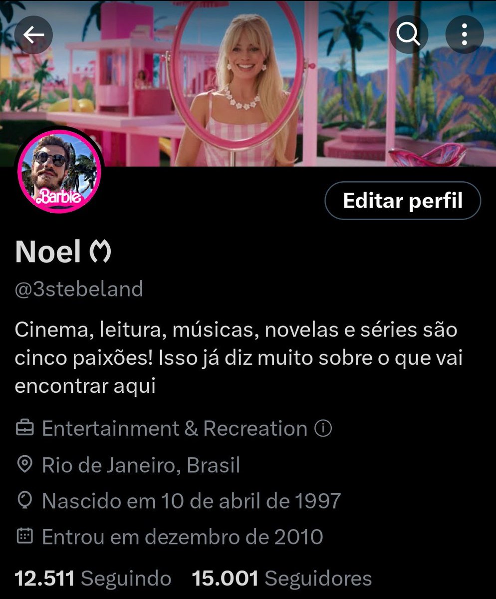 3stebeland2's tweet photo. Tô mal pq fui suspenso do Twitter. Logo essa semana que eu tava comemorando os 15k de seguidores, entre eles perfis famosinhos aqui do twitter, foi bem demorado pra conseguir essa "fama". Já era! E olha q essa é a única rede social que eu tenho Kkkkkkkkk https://t.co/C7Tn7ALL00