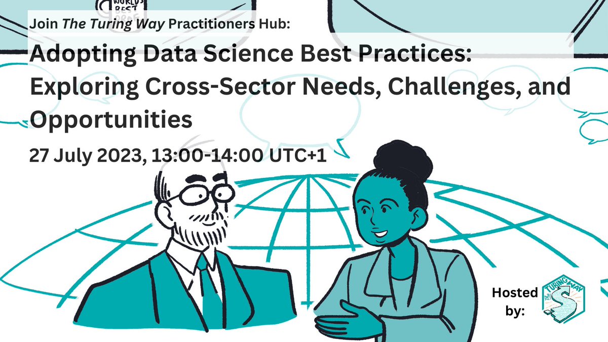 📅 Save the date for our first Practitioner's Hub event, featuring: - @npch from @SoftwareSaved - Lauren Wool from @LDN_gov - Simon from @turinginst / @LR_Foundation - @kirstie_j from @turinginst Moderated by @jen_gineered 🌟 Register here: turing-uk.zoom.us/meeting/regist…