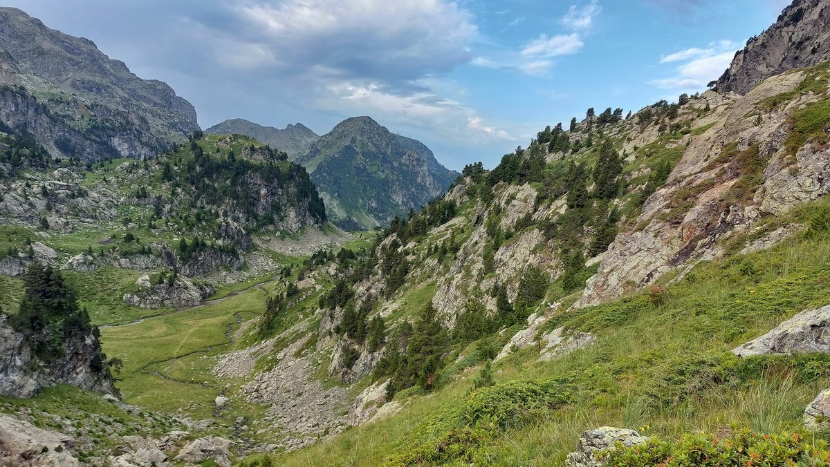 SGenepis's tweet photo. 21-07-2023 rando au lac Merlat depuis les Seiglières avec Laïka (Belledonne) Départ matinal 6h30 mais l'avantage de monter seul jusqu'au lac (960 m de dénivelé) qq averses non prévues, puis le soleil dans la descente. https://t.co/PPdUGOTnW5