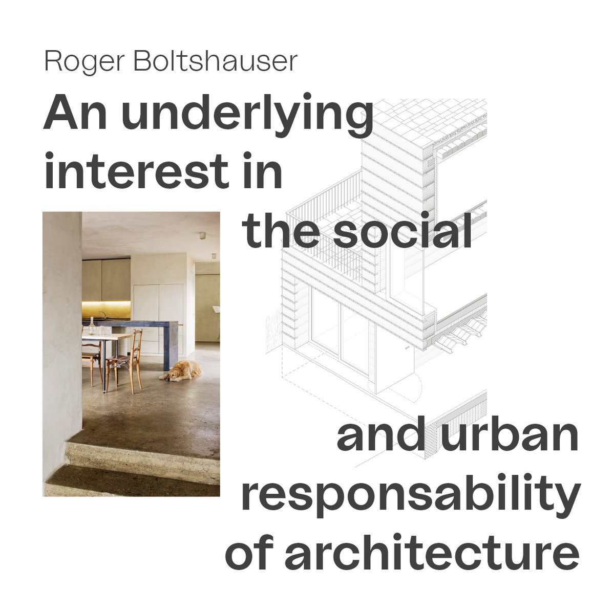Build_fh2lt's tweet photo. We're thrilled to announce that Roger Boltshauser from Boltshauser Architekten AG will be joining us for the 2nd edition of Build from high to low tech as a keynote speaker. Don't miss out on this incredible opportunity to learn from a true industry expert. Register now! https://t.co/WSdxJ96ukR