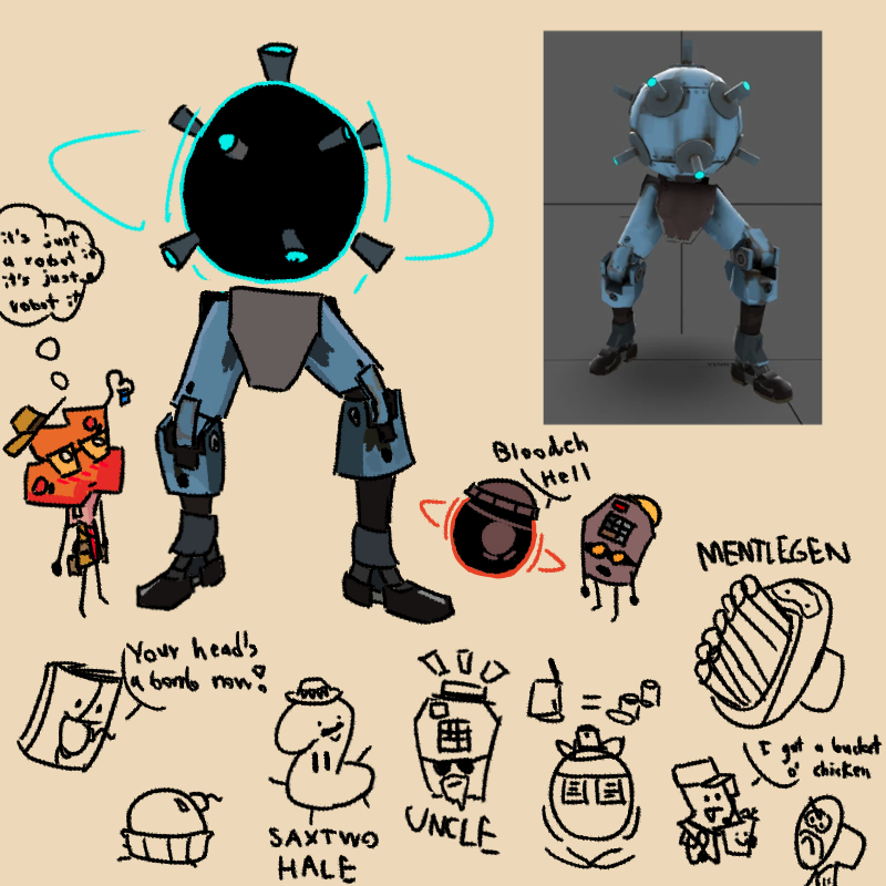 hamonrye8's tweet photo. now begins the tf2 dpa mvm edition
we're starting with a roboticized black hole
(also some misc doodles)
#tpot #tpotblackhole #tpottree #tpotremote #deathpactagain https://t.co/xlMPC9dma6