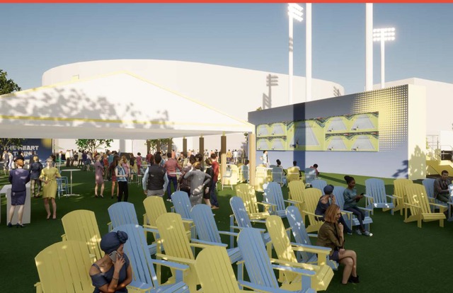 CincyTennis's tweet photo. ✔️ Greenspace &amp; florals
✔️ 80-foot video wall
✔️ VIP viewing deck overlooking Porsche Court

And so much more! #CincyTennis fans will be treated to an elevated experience this summer. Are you joining us?! 👉 https://t.co/WGEeNkpdoy https://t.co/PV23x6wR20