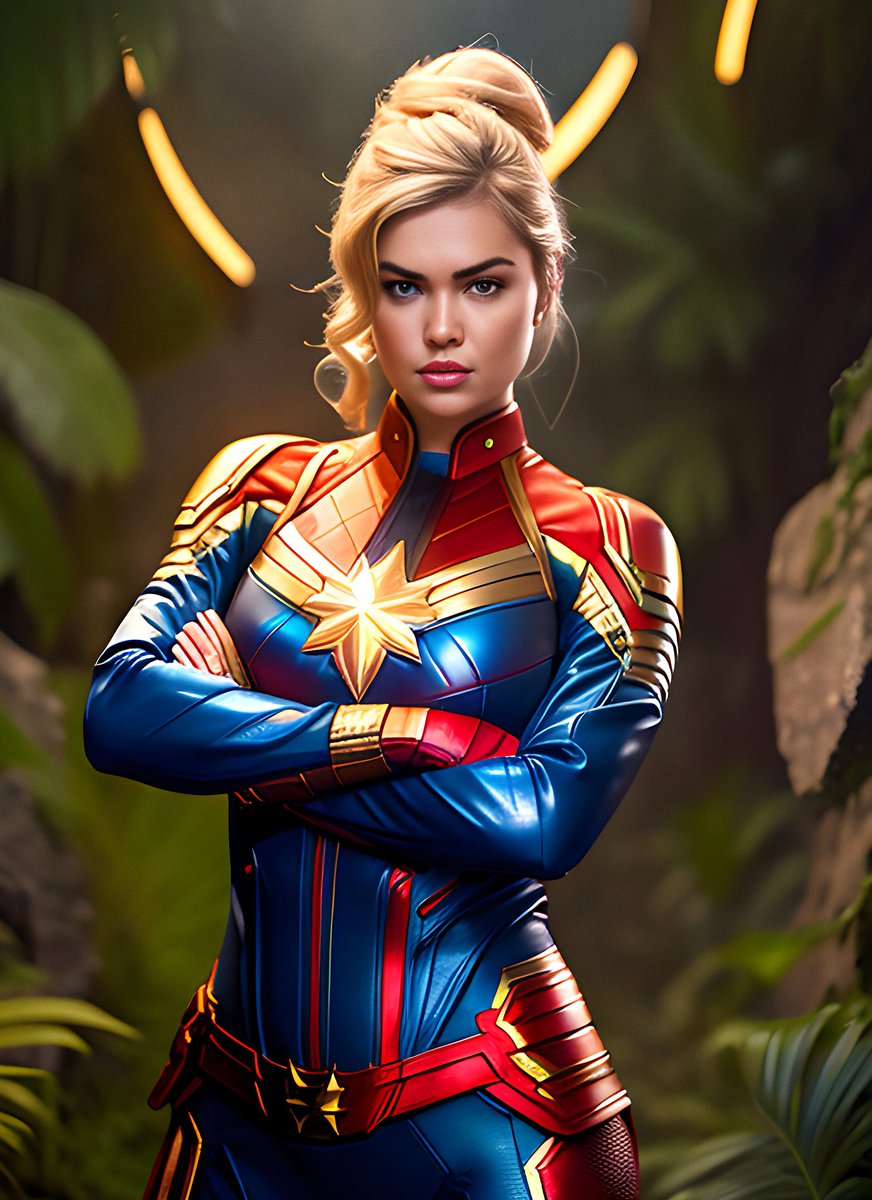 New look of Captain Marvel in which I imagined Kate Upton as new casting for The Marvel's. Cause I don't like Brie Larson as Captain Marvel. Are you satisfied with current cast?
#BrieLarson #kateupton #CaptainMarvel #TheMarvels #MarvelStudios #themarvelstrailer https://t.co/OC6KvSj2hU