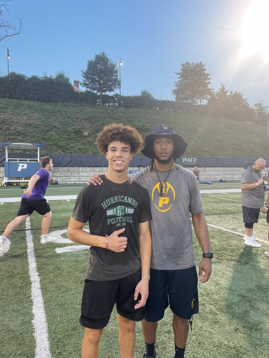 marcusclephan's tweet image. Had a great time at the Pace University camp yesterday! Loved the competition and it was great to meet the coaches! Special shoutout to @tyglizzy_x and @CoachHarley6
