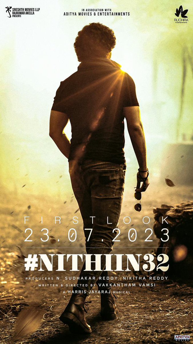 #Nithiin32’s first look on July 23rd