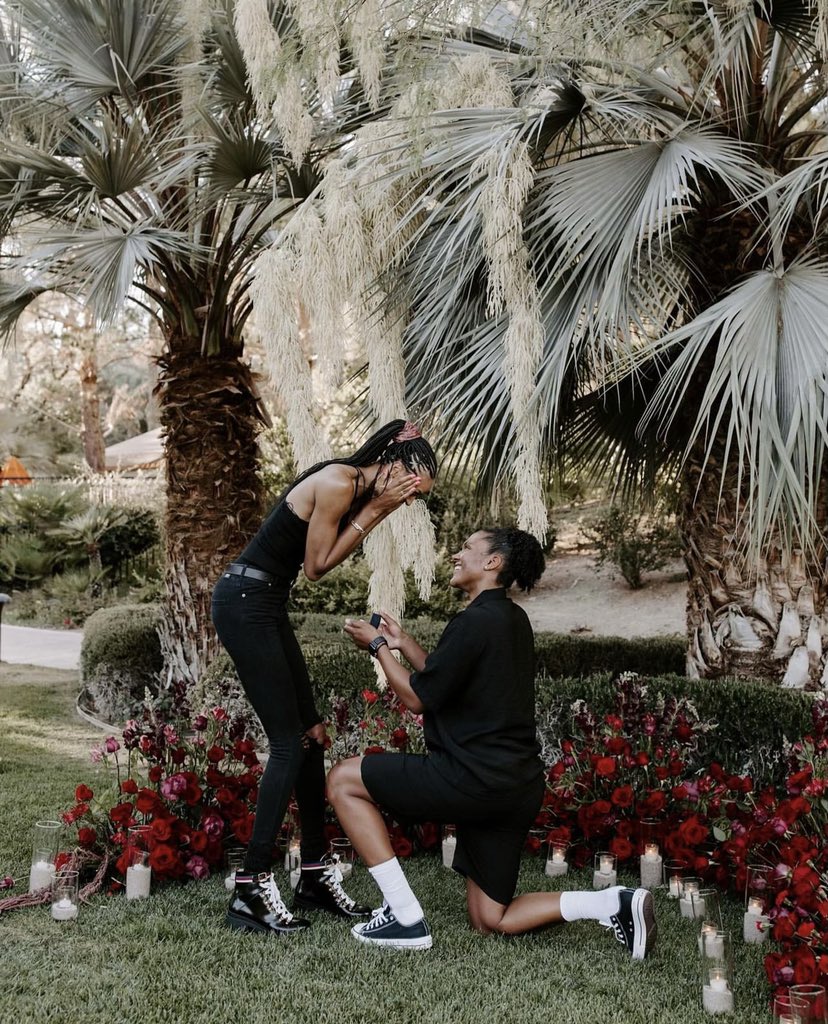 Best. News. Ever.

Alyssa Thomas and DeWanna Bonner are ENGAGED 💍 ❤️