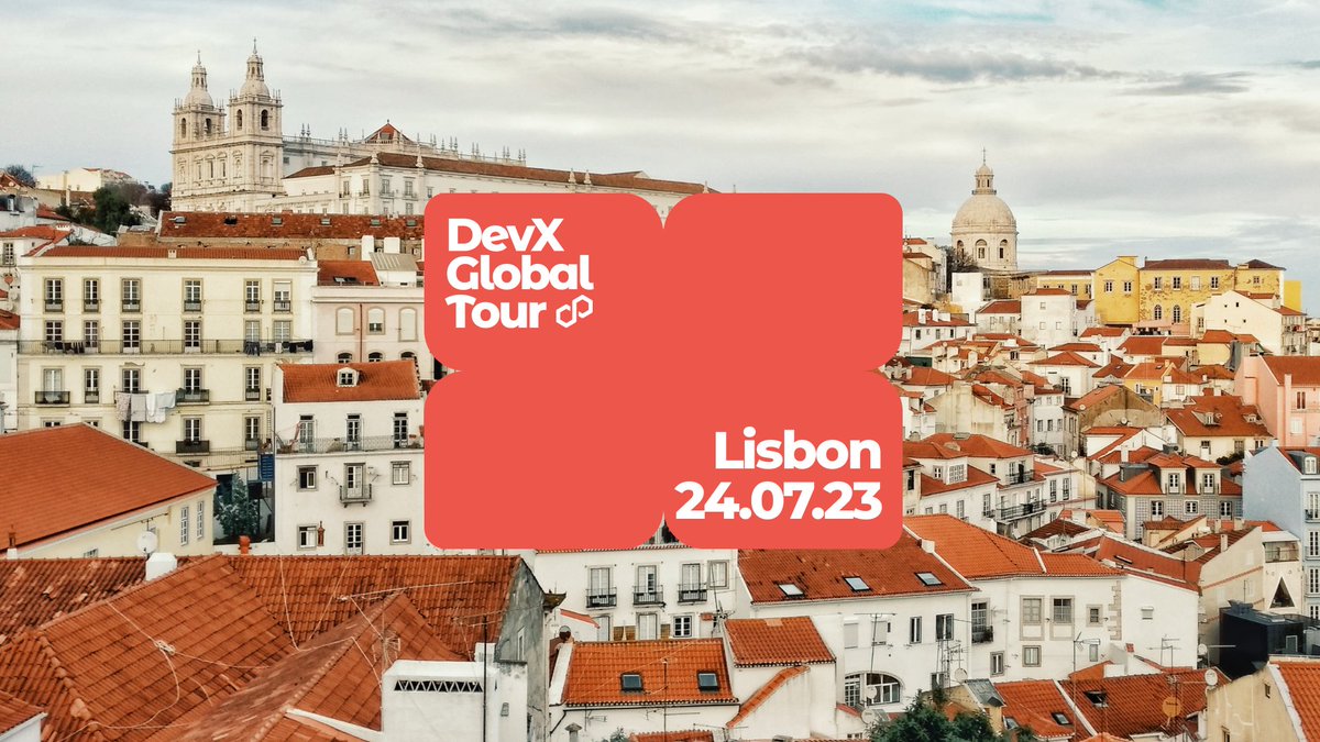 The search is on for Developer X 🚞 Lisbon, are you ready?

Join <a href="/PolygonLisbon/">Polygon Guild Lisbon</a> for a guild meetup on July 24.

#DevXGlobalTour 🌍✨
eventbrite.com/e/660325259627