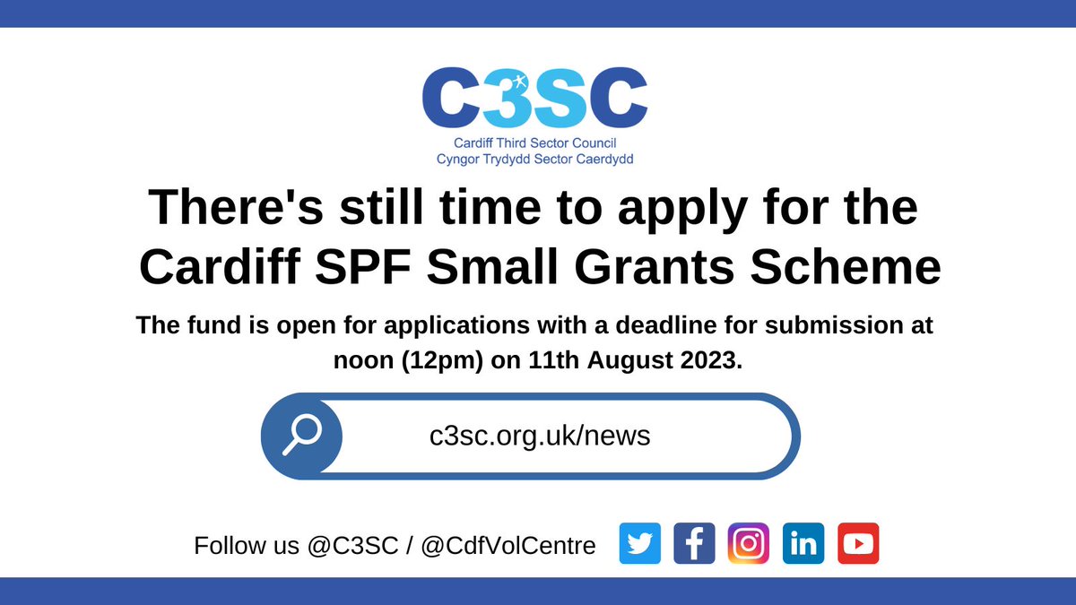 Cardiff Third Sector Council (C3SC) tweet media