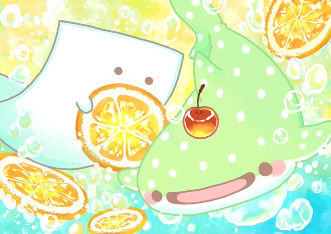 「レモン オレンジ」のTwitter画像/イラスト(新着)｜3ページ目