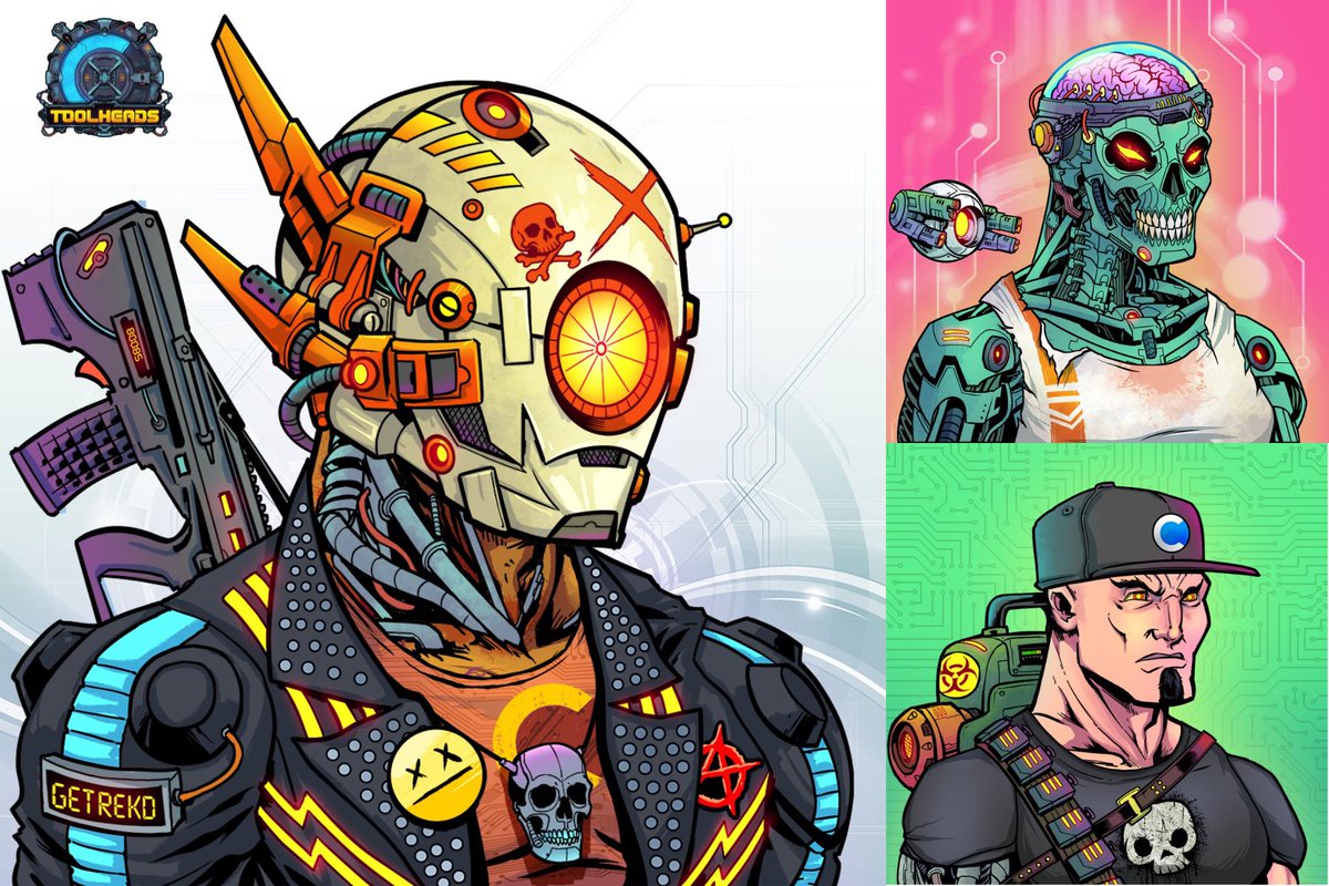 MangoBushMango's tweet photo. ⚙️Mango x TOOLHEADS⚙️

I’m giving away 3 Toolheads Survivor Roles!

To Enter

✅ Like &amp; RT
✅ Follow @MangoBushNFT &amp; @CnftTools 
✅ Tag a friend

Ends in 48 Hours https://t.co/eIDZGOuFLj
