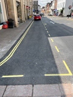 Works to resurface part of The Cornhill and The Traverse, #BuryStEdmunds are complete. #Suffolk #Bury