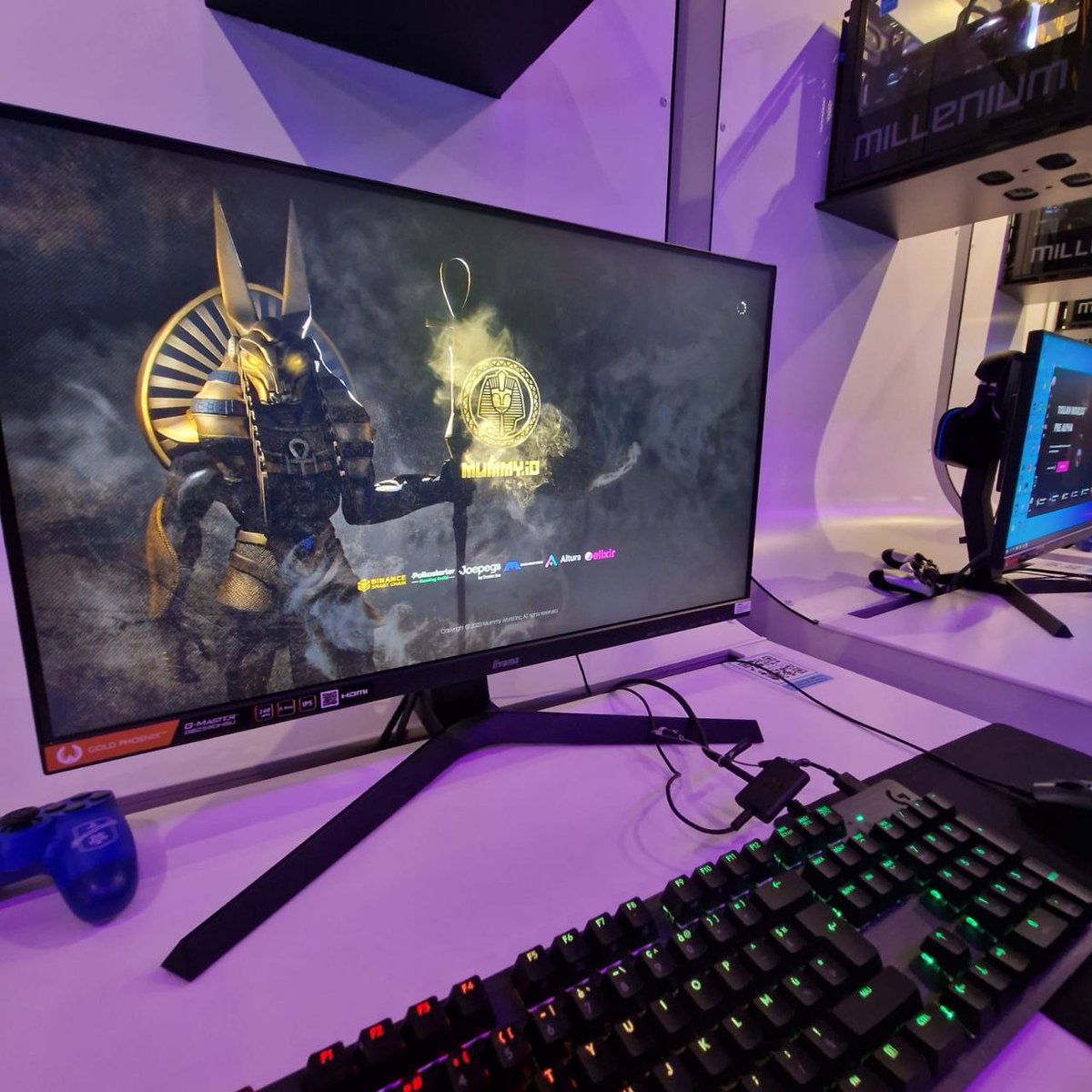 Mummylabs's tweet image. 🎮🌟 Exciting news! We stand proudly among the top games in the world. 🌍🏆 This game is incredibly addictive; big thanks to @BNBCHAIN for the invite. 🙌🔥 

#GamingCommunity #AddictiveFun #BNBChain #Crypto #Bitcoin #Ethereum #Blockchain #Altcoins #Cryptocurrency #DeFi…