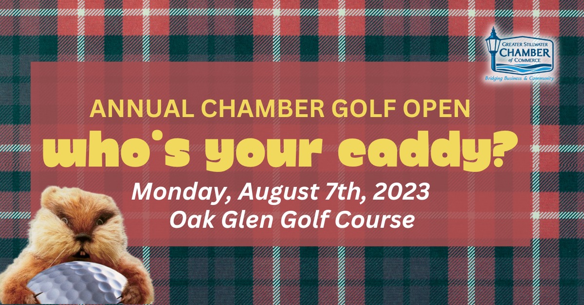 StillwaterCOC's tweet photo. ⛳ Be on the Ball!  Register Now for the Stillwater Chamber Golf Open Tournament - Who's Your Caddy!?-Monday, August 7, 2023! - https://t.co/eXz0GJBLq8 https://t.co/bMzodgIsu9