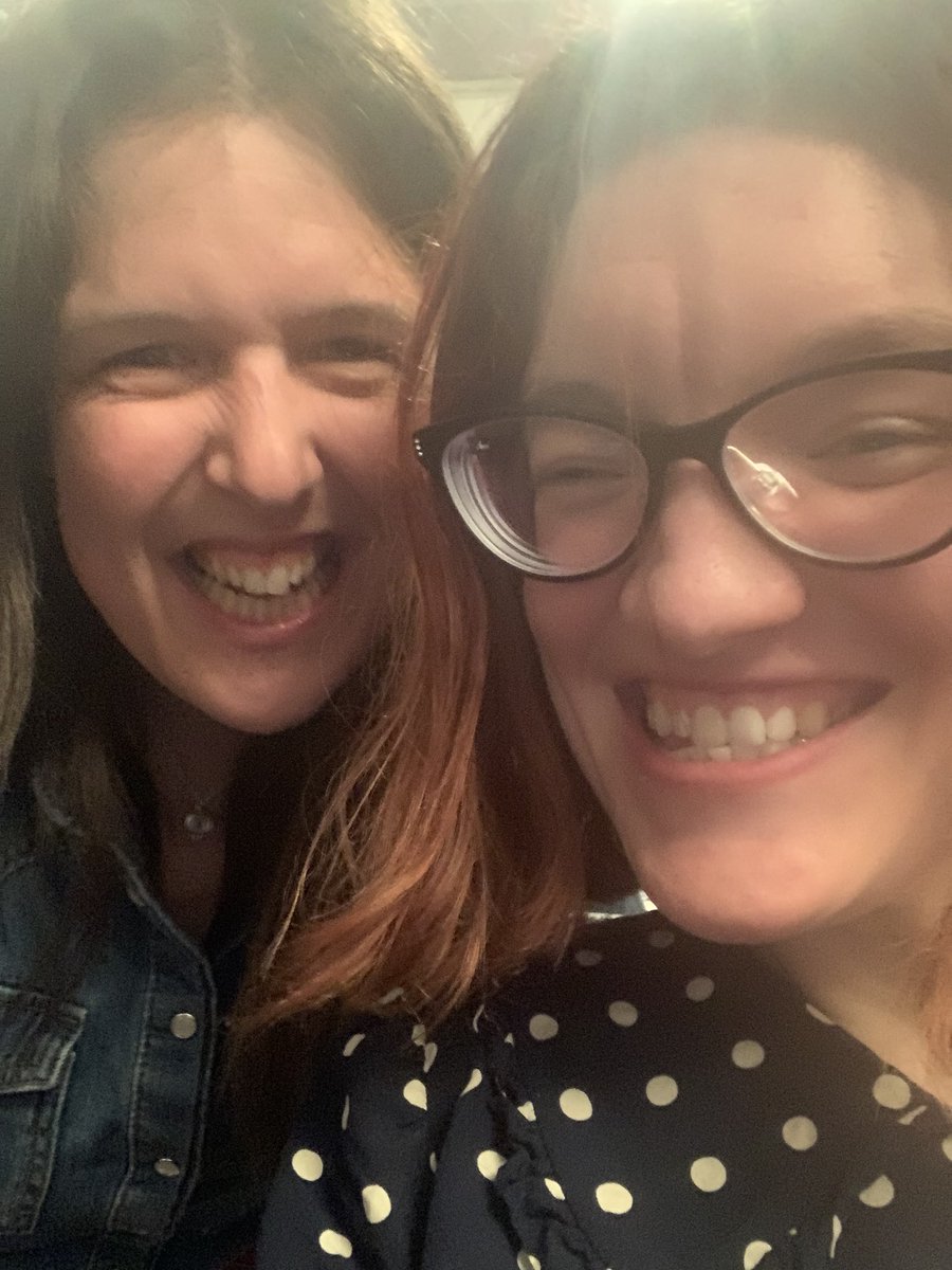 Met this lovely funny human today. Gorgeous intimate talk on sex and disability, and she just made a pretty funny and important doc on Channel4 too 📸! Great matching grins @josierones xx