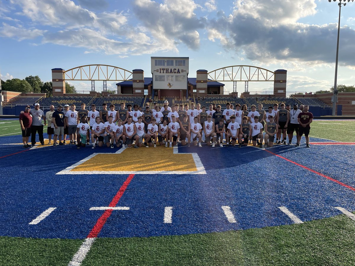 MrNRulewicz's tweet image. Special night in Ithaca last night! We got better as a team, but more importantly we supported a great cause, the B4 Foundation!! *CHAMPIONS in Everything - The Panther Way*