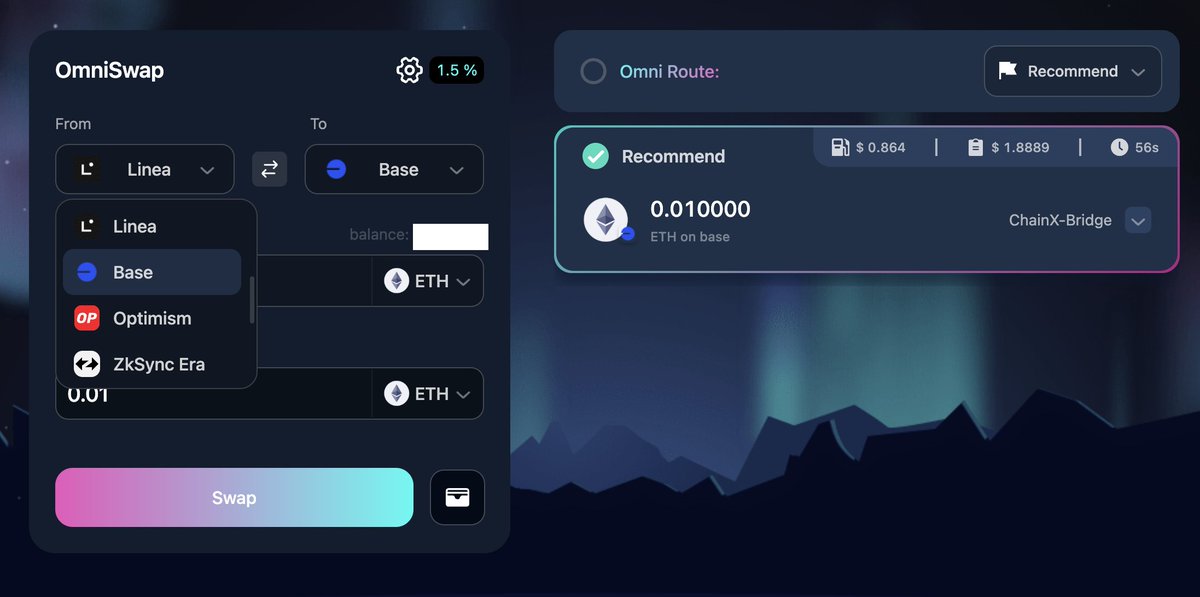toranekoec's tweet photo. ＼＼ 　速報　 ／／

🔴 OmniBTC (@OmniBTC) 🔴
🔗 https://t.co/CQdqpI2QkD

#LayerZero お触り関連で、
✅ #Linea 
✅ #Base 
✅ #Stark 
✅ #zkSync
✅ #PolygonZkEVM 

全部触れる便利なDEX、見つかる😮
少額から試してみるのはいかがでしょう😁

その他のL0お触り
👉 https://t.co/6msSwhuGJI https://t.co/0RiaRoNCvF