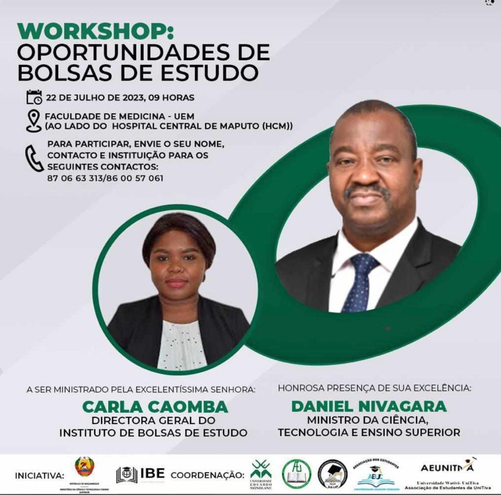 caiccajuda's tweet photo. WORKSHOP: OPORTUNIDADES DE BOLSAS DE ESTUDO

Data: 22 de Julho de 2023
Hora: 09h00

Participe online, através da plataforma Zoom:
 - Link: https://t.co/0U0p4xp5Yc
 - ID da reunião: 923 4155 3096
 - Senha de acesso: 484615 https://t.co/R7RlXfnWwj