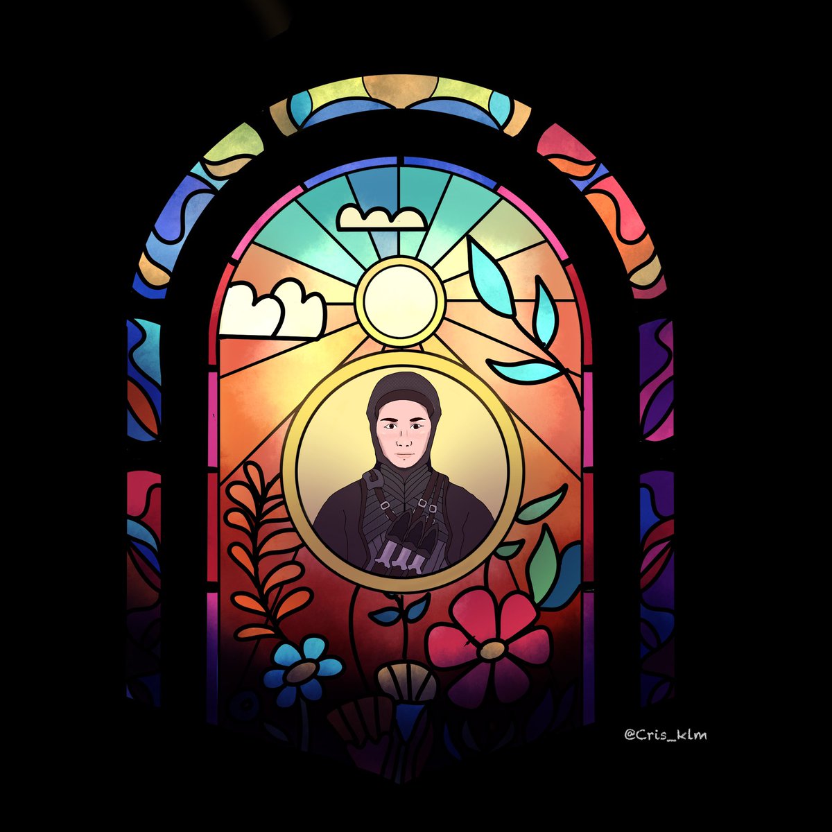 Cris_klm's tweet photo. All star with this series of drawings, stained glass style
#WarriorNun #WarriorNunSaved https://t.co/kfjXZV3pn7