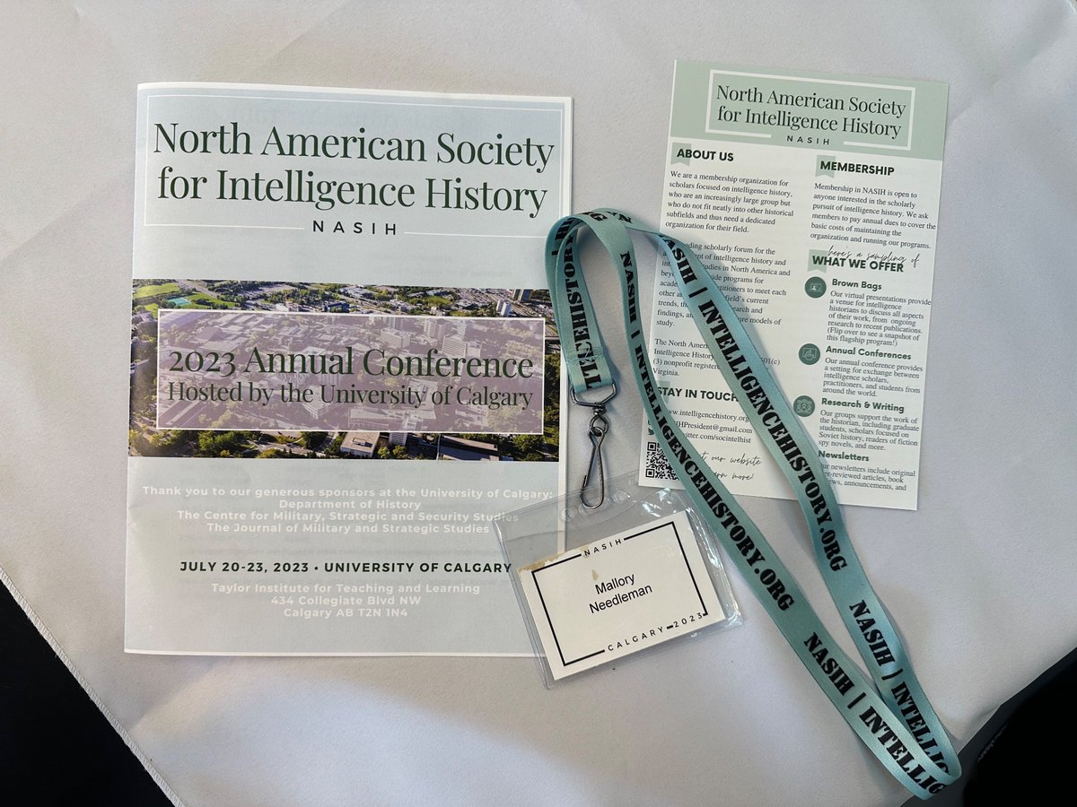 Who’s ready to party*?

*Learn all the secrets about all the things

Cheers from Calgary to a great start to our (<a href="/SocIntelHist/">Society for Intelligence History</a>) first in person conference since 2019!