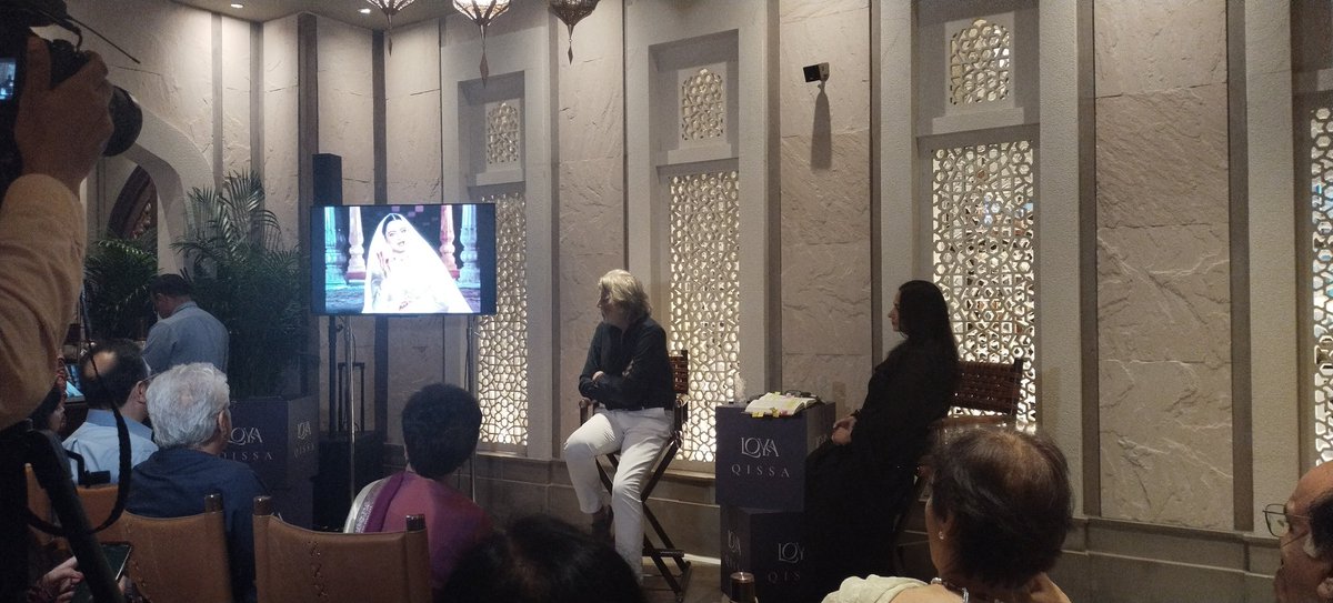 "If Rumi was to take another birth, he would be born only in India. Like Rumi, India's unlimited mind embraces everyone".

Profound statement by Filmmaker and artist Muzaffar Ali Sb today at the release of his new book Zikr in conversation with <a href="/ambreen06615259/">ambreen</a> <a href="/tajpalacedelhi/">Taj Palace, New Delhi</a>