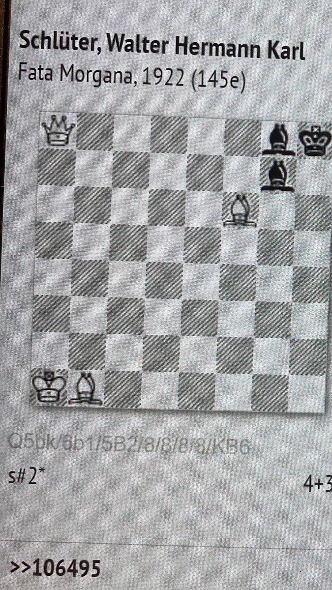 NorbertWallet's tweet photo. I think I‘ll just keep tweeting this beautiful #selfmate until someone comes up with the solution…
#chessproblems
#chesspuzzles
#chess https://t.co/CA0uYH439w