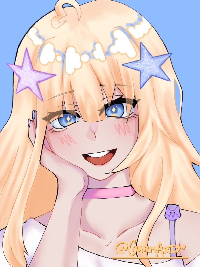 CharmArts1's tweet photo. I joined an art contest on TikTok hehehe

#Maoartcontest #art https://t.co/s6XS1T4SX5