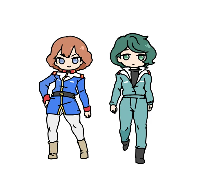 Amuro and Kamille