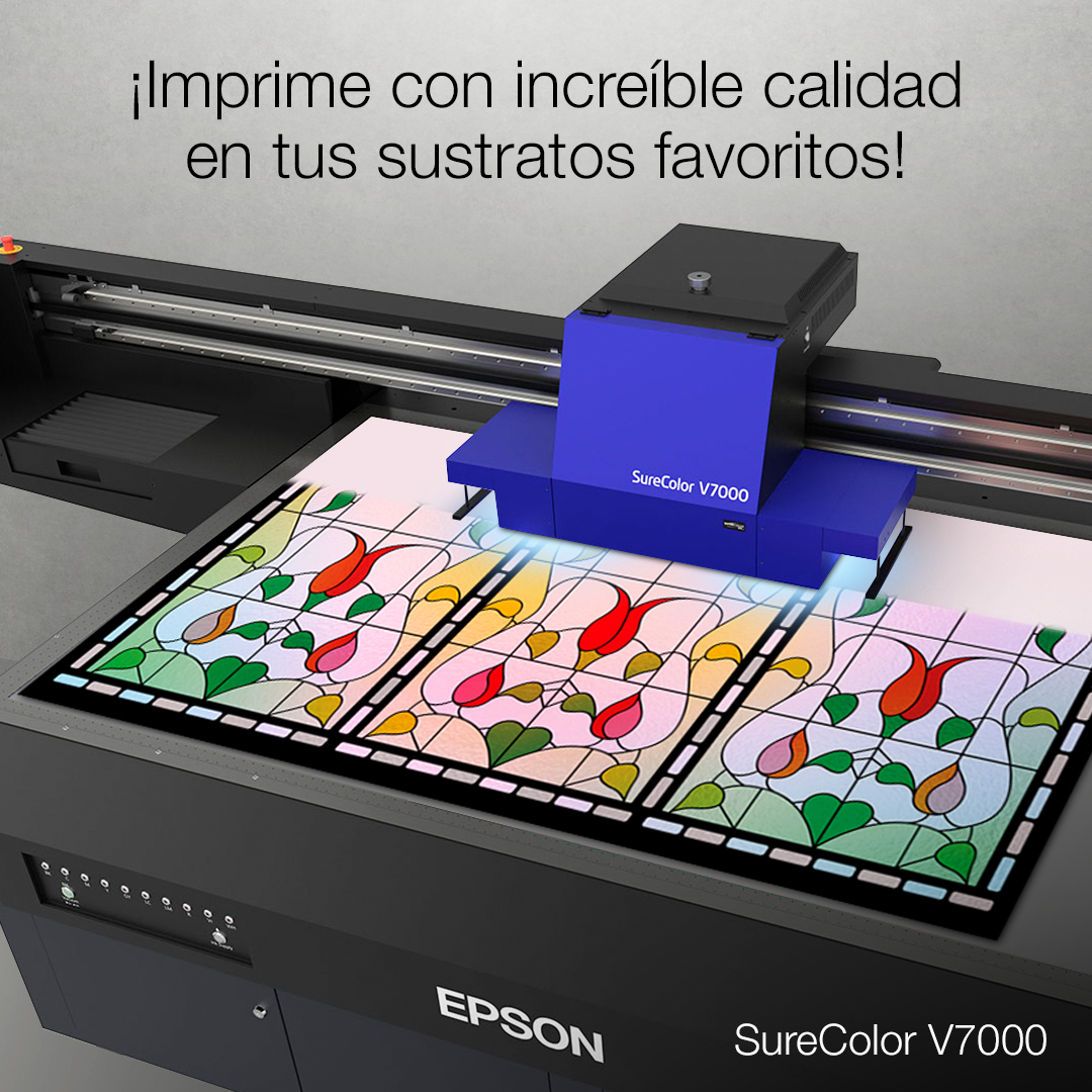 ¡Imprime tus productos favoritos!🙌

Con la impresora industrial V7000 puedes imprimir en sustratos rígidos como papel, película, cartón, vinilo, lienzo, aluminio, madera y acrílico. 
¡Conoce más: bit.ly/46WOZ9q!
#GranFormato #AltaCalidadDeImpresion
