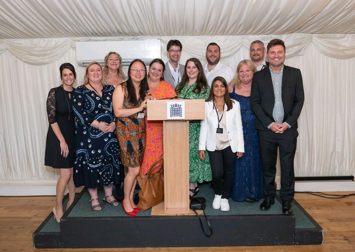 .@ITTFutureYou @ittnews Education and Training Committee at the ITT Future You Awards and Summer Party, House of Commons 2023 - @ClaireSteinerUK @DNY_W @VickiW72 @LeeAAinsworth #ITTFutureYou. 

📷 Thanks @arifgardner
