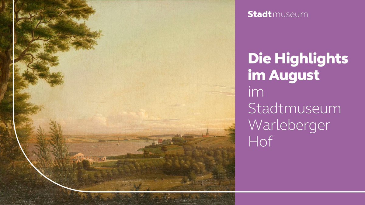 Kuratorenführung, Exkursion, Altstadtrundgänge - das #Kiel​er Stadtmusem hält im Rahmen der Ausstellung „1773. Schleswig.Holstein.Dänemark. Ein kultureller Aufbruch“ im August für Euch einige Highlights bereit. Mehr Infos gibt's auf ▶️kiel-museum.de