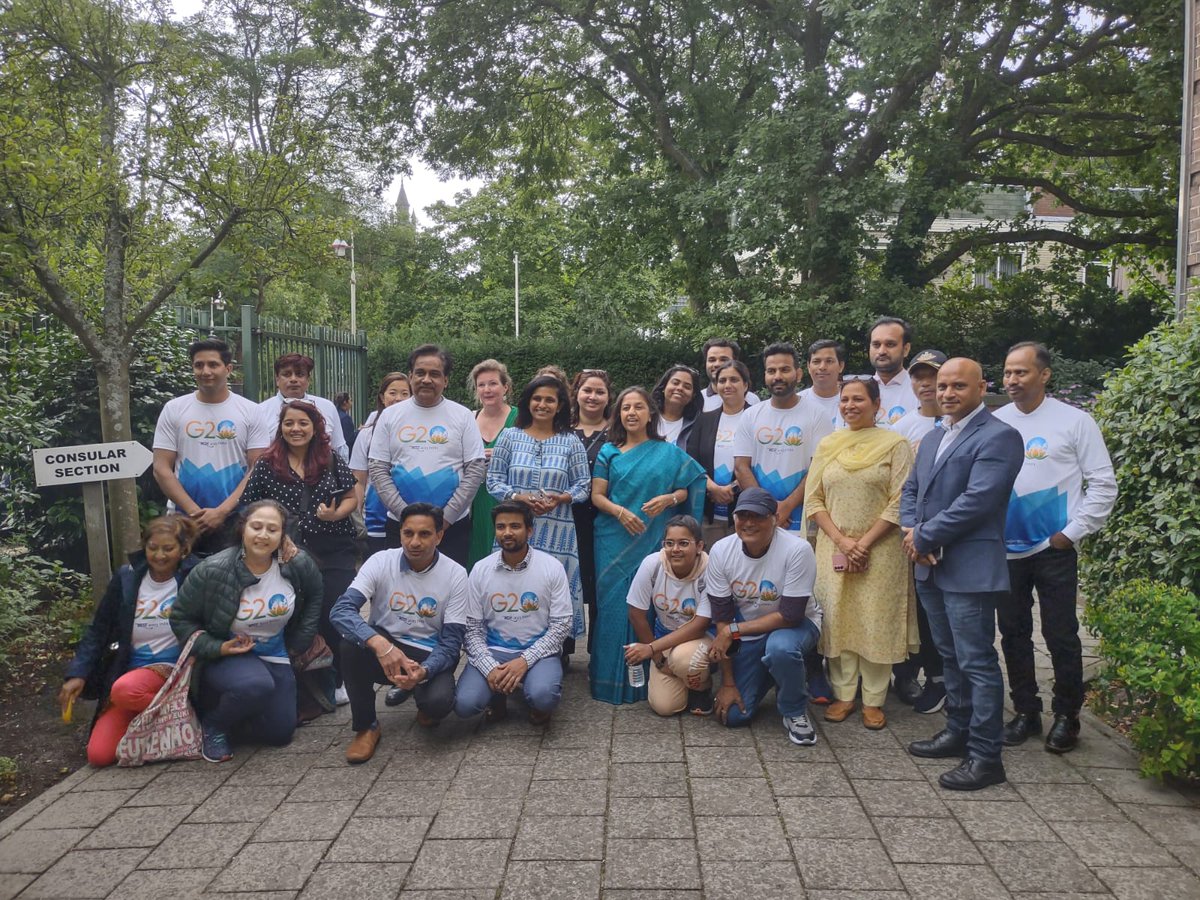 IndinNederlands's tweet image. We appreciate @BYCS_org &amp;amp; @BYCSIndia for their support to the event. Thanks to participants for their #ProPlanet action. The rally flagged off by Amb @reenat_sandhu followed a picturesque route from the Embassy to the #Scheveningen Beach. @moefcc @g20org