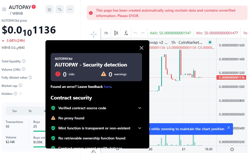 AutopayPro's tweet image. Don't let #AUTOPAY slip away from you.  We're gaining holders and hitting new ATH every day.  $AUTOPAY is SAFU -  Follow here for roadmap updates revealing today. autopay.ltd
