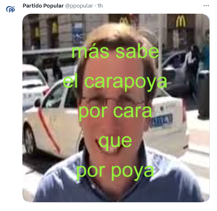 follaldre's tweet photo. El CM del PP intenta subirse al carro (sale mal). https://t.co/zMNaMsaqbw